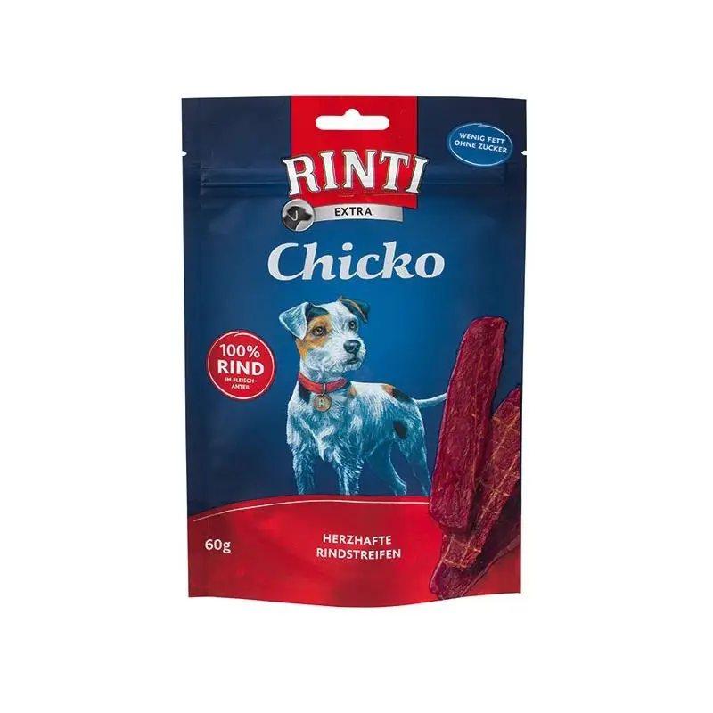 RINTI Extra Chicko Tahılsız Natural Sığır Etli Köpek Ödülü 60 gr