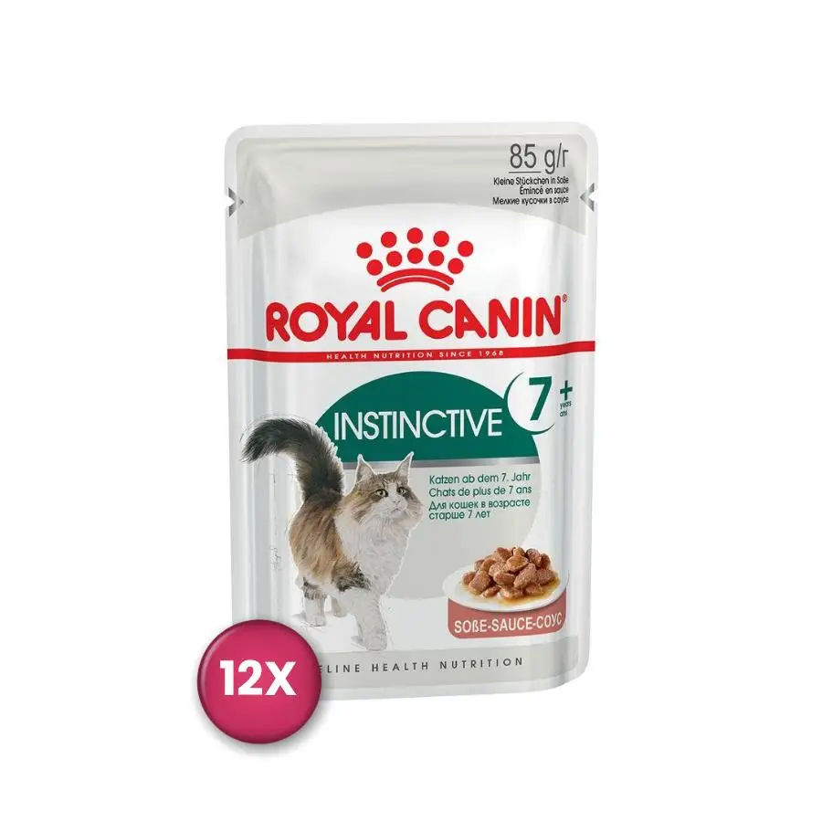 Royal Canin Instinctive +7 Yaşlı Kediler İçin Konserve Mama 85 gr x 12 Adet