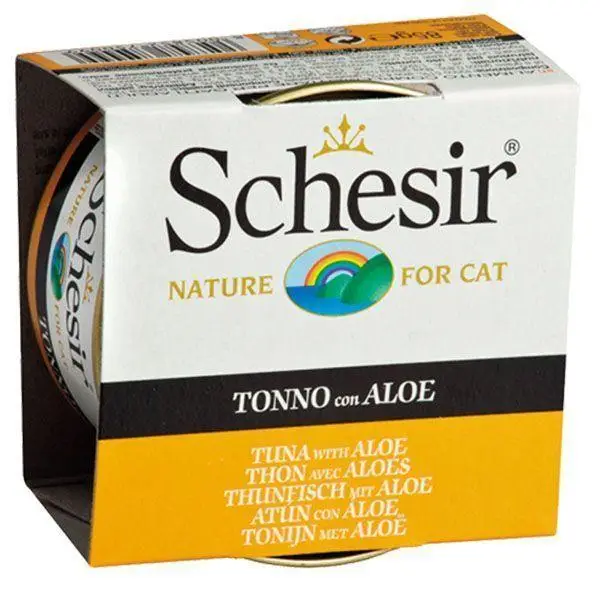 Schesir Jel İçinde Ton Balıklı & Aloeveralı Yetişkin Kedi Konservesi 85 gr