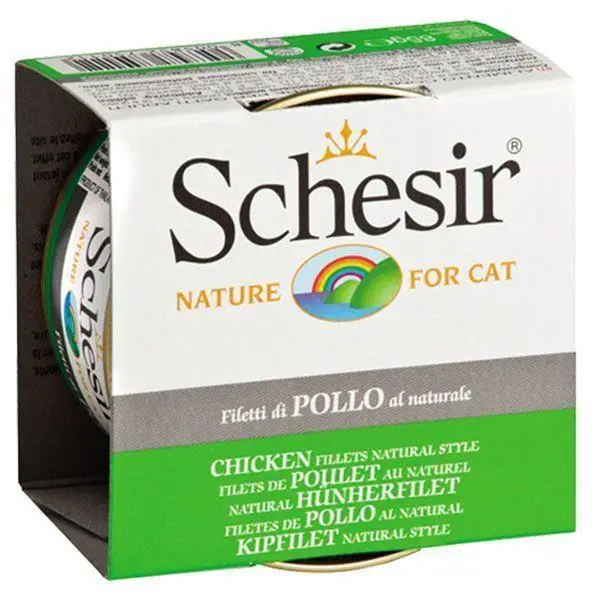 Schesir Suda Pişirilmiş Tavuklu Kedi Konservesi 85 gr