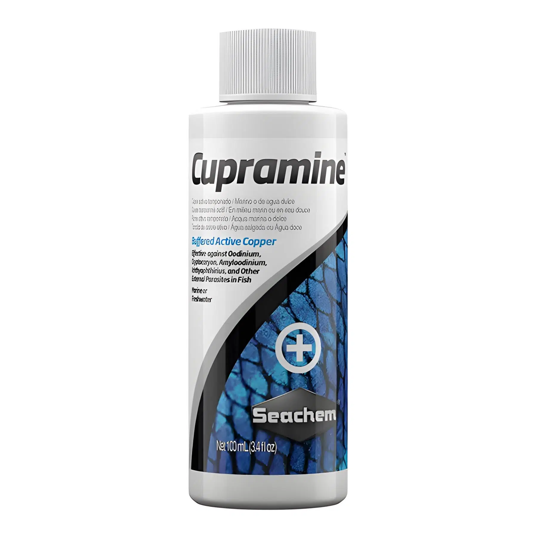 Seachem Cupramine Dış Parazit İlacı 100 Ml