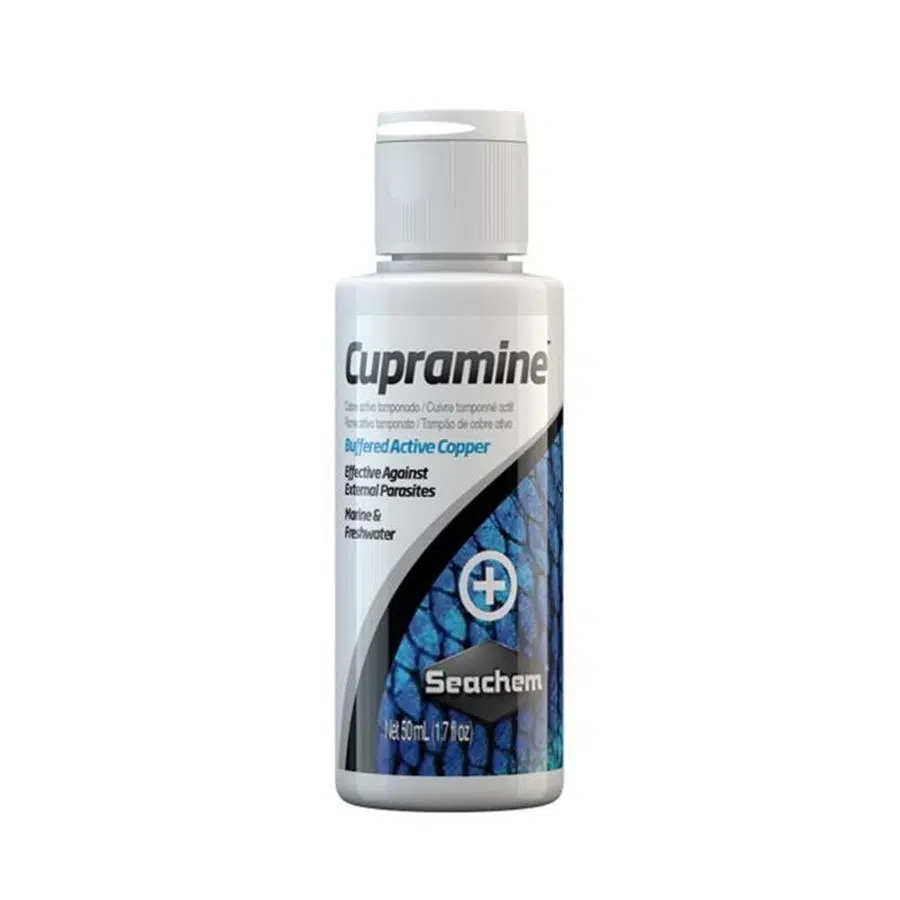 Seachem Cupramine Dış Parazit İlacı 50 Ml