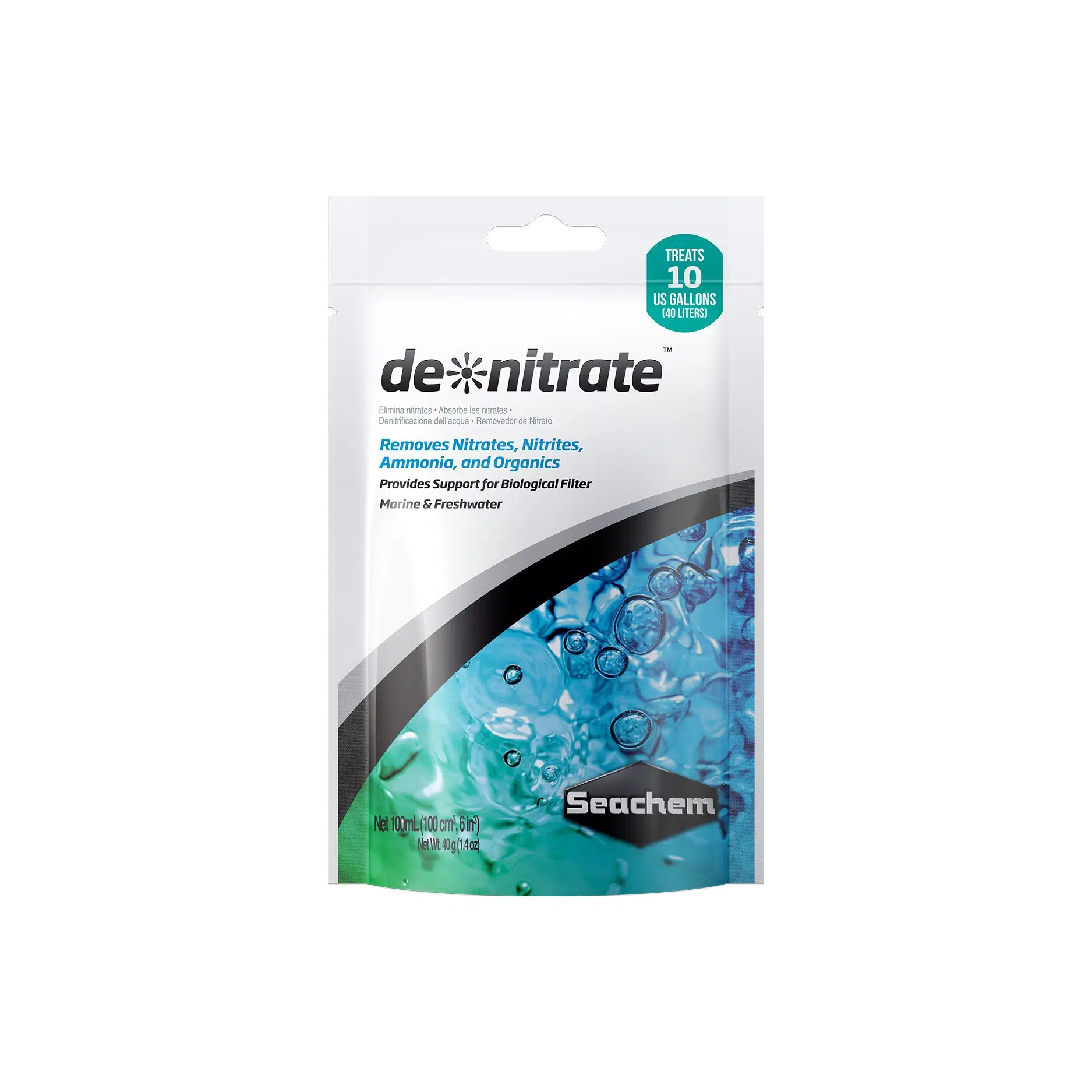 Seachem Denitrate Nitrat Düşürücü Filtre Malzemesi 500 Ml