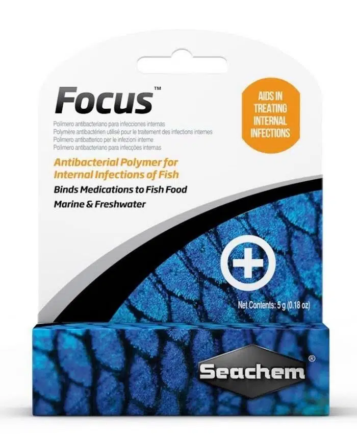 Seachem Focus Antibakteriyel Tedavi Destekleyici 5 Gr