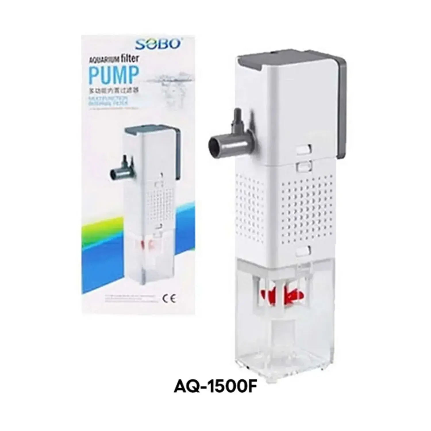 Sobo AQ-1500F Yeni Nesil İç Filtre Beyaz 25W 1500 Lt/h