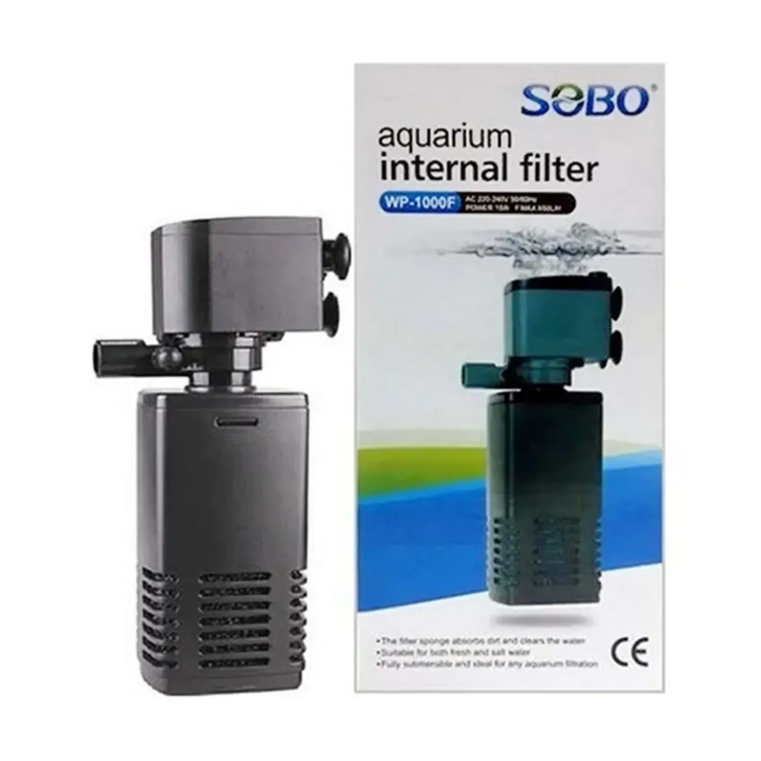 Sobo Wp-1000f Akvaryum İç Filtre 15 Watt 650 Lt
