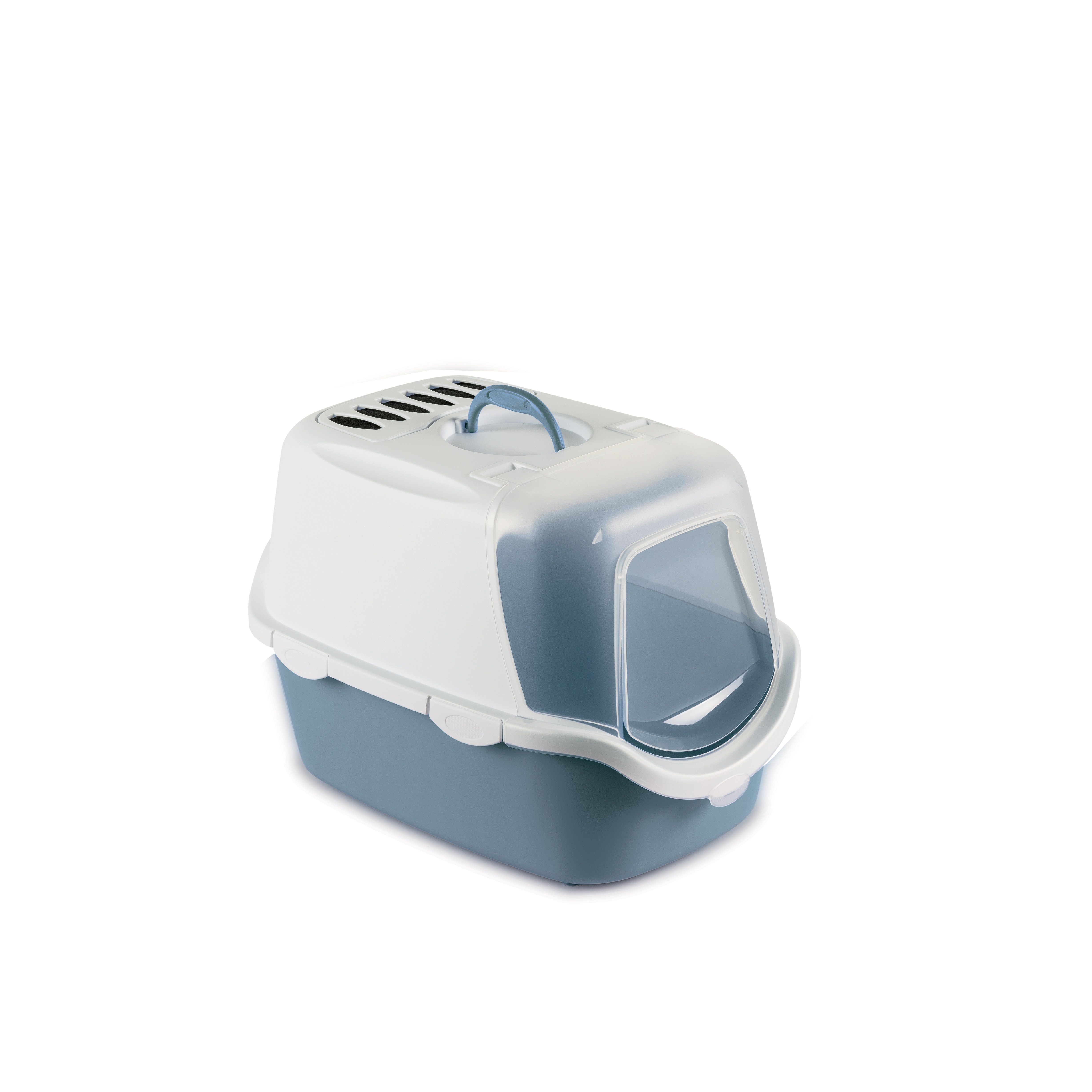 Stefanplast Cathy Easy Clean Mavi Kedi Tuvaleti 56 X 40 X 40 cm