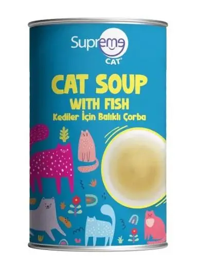 Supreme Cat Balıklı Kedi Çorbası 135 ml
