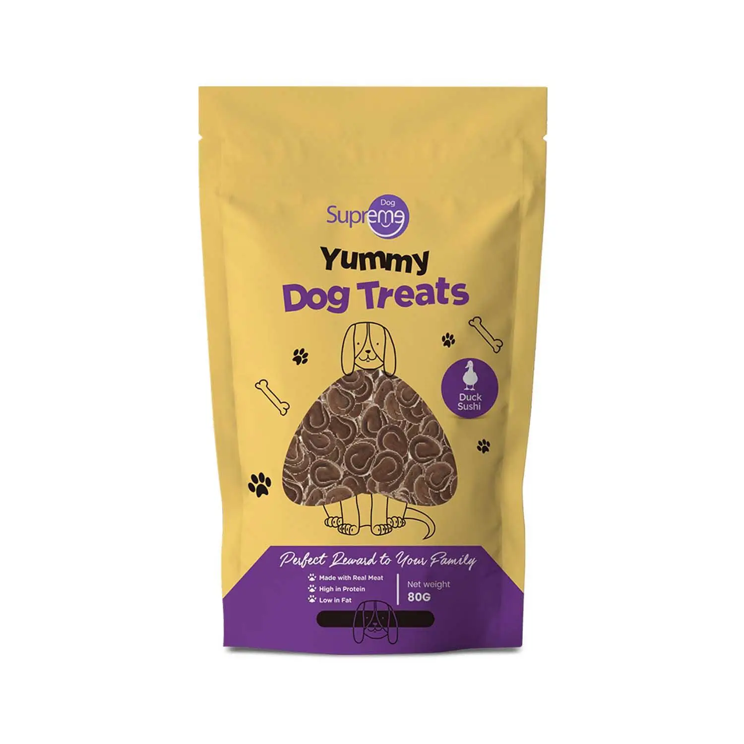 Supreme Ördekli Sushi Köpek Ödül Maması 80 gr