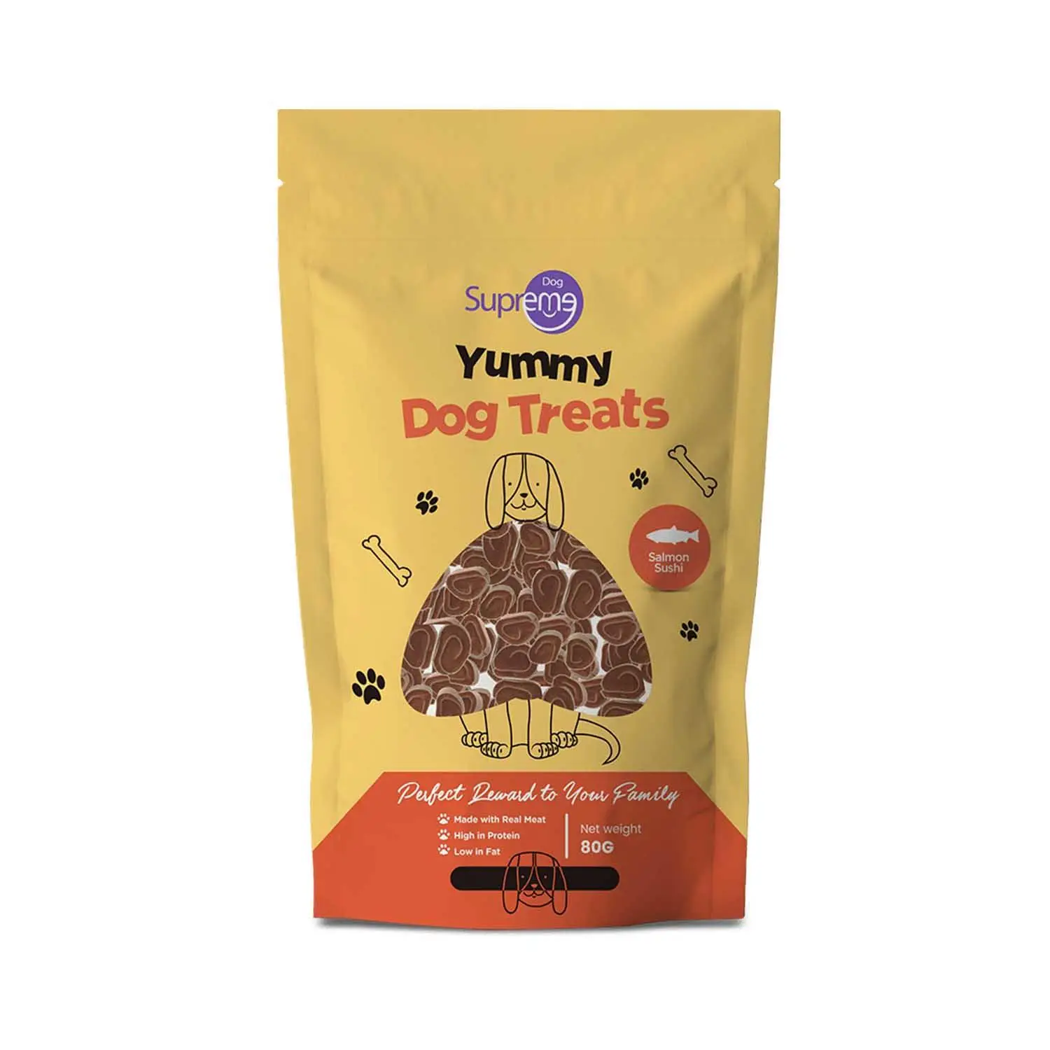 Supreme Somonlu Sushi Köpek Ödül Maması 80 gr