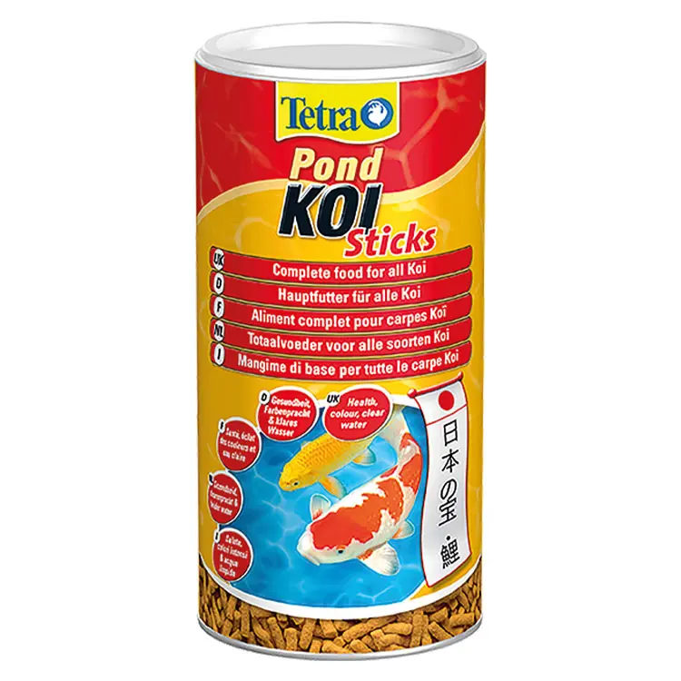 Tetra Pond Koi Sticks Kırmızı Renkli Havuz Balıkları Yemi