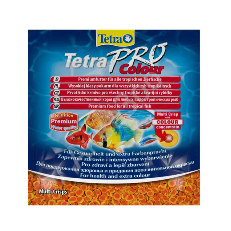 Tetra Pro Colour Renklendirici Tropikal Balık Yemi 12 Gr