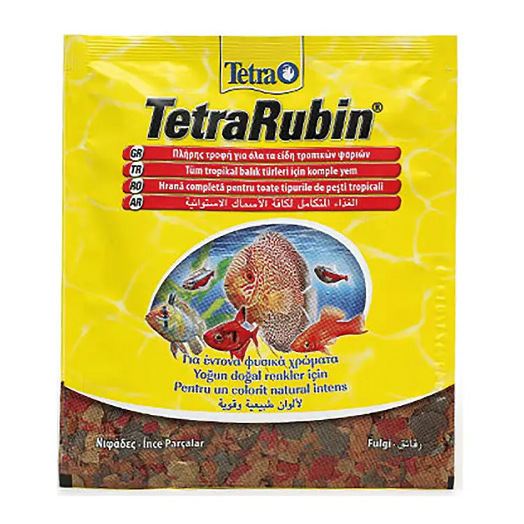 Tetra Rubin Renklendirici Pul Balık Yemi 12 Gr