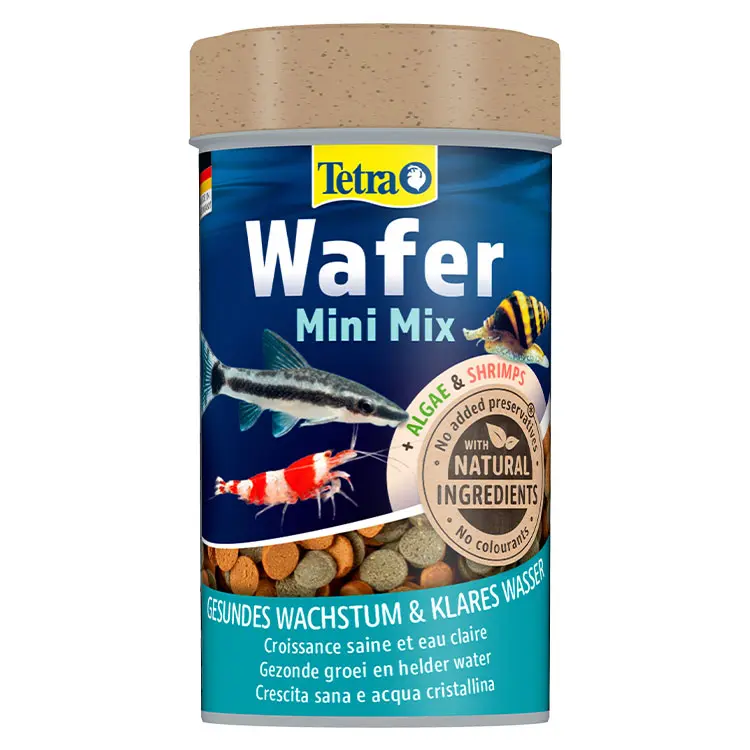 Tetra Wafermix Mini Ufak Taneli Dip Balık Yemi