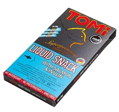Tomi Kedi Kreması Somon ve İnülin 8 x 15 gr
