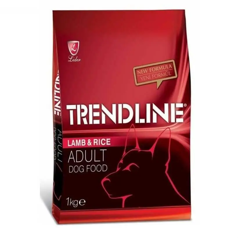 Trendline Kuzu Etli Pirinçli Yetişkin Kuru Köpek Maması 1 kg