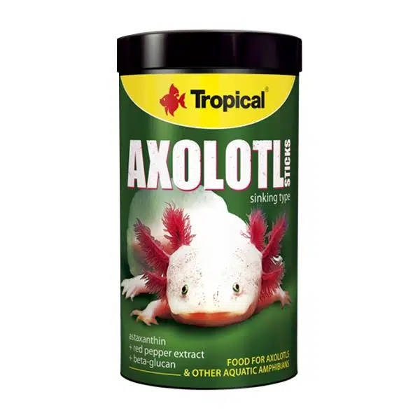 Tropical Axolotl Sticks Aksolot Yemi 135 Gr