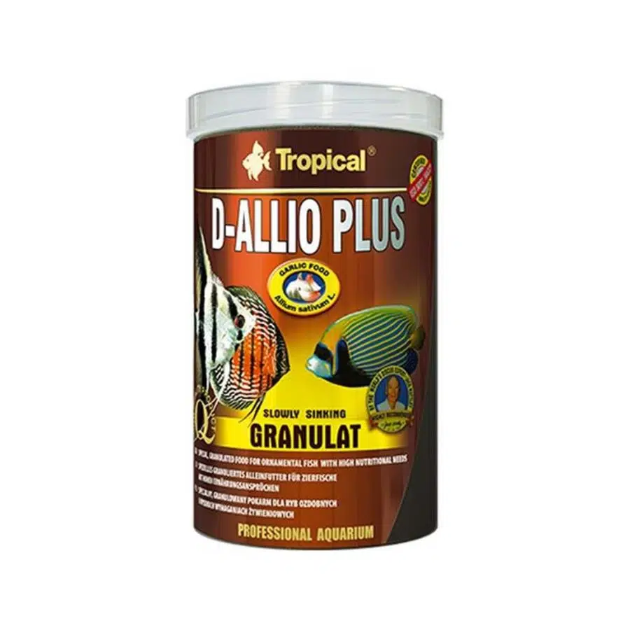 Tropical D-Allio Plus Gran Granül Balık Yemi 600 Gr