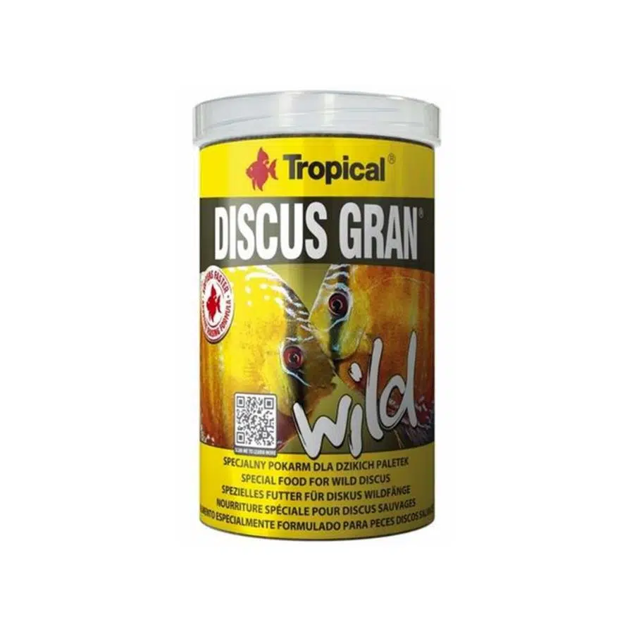 Tropical Discus Gran Wild Granül Balık Yemi 440 Gr