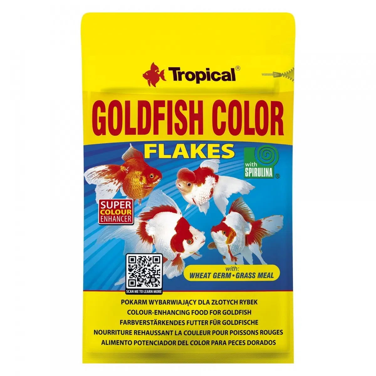 Tropical Goldfish Color Pul Japon Balığı Yemi 12 Gr