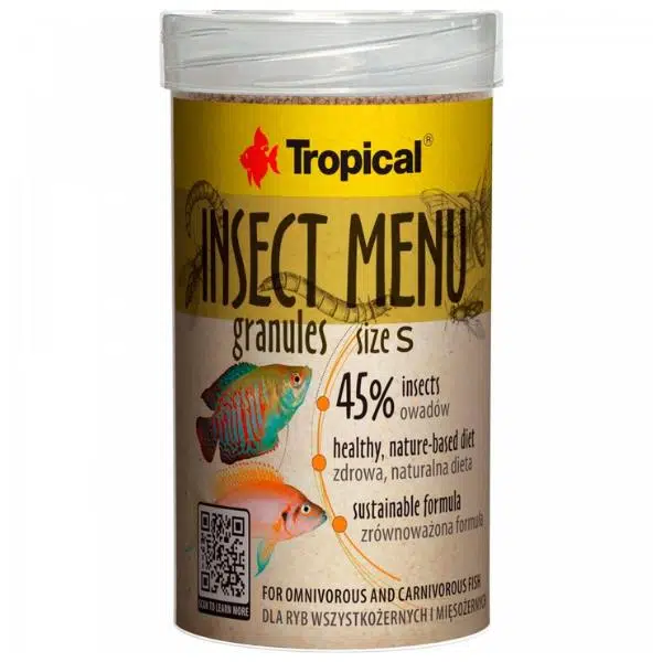 Tropical Insect Menu Gran S Granül Balık Yemi 54 Gr