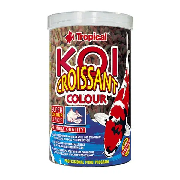 Tropical Koi Croissant Colour Sarımsaklı Koi Balığı Yemi 210 Gr