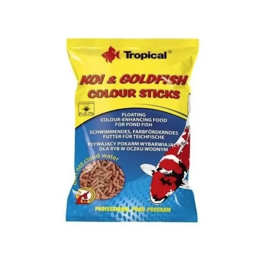 Tropical Koi&Goldfish Colour Sticks Koi Balığı Yemi 90 Gr
