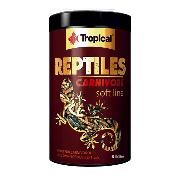 Tropical Reptiles Carnivore Soft Sürüngen Yemi 65 Gr