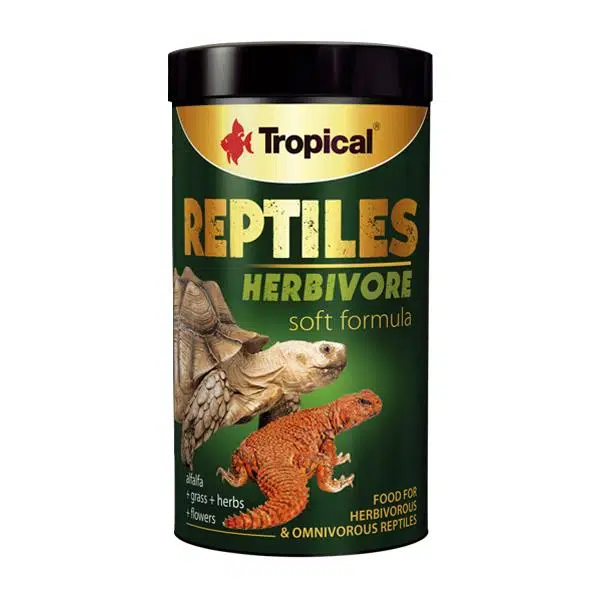 Tropical Reptiles Herbivore Soft Sürüngen Yemi 260 Gr