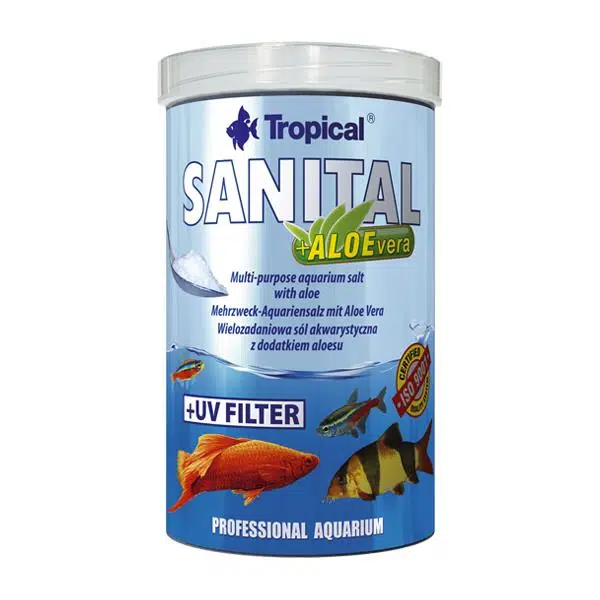 Tropical Sanital+Aloevera Akvaryum Tuzu 1,2 kg