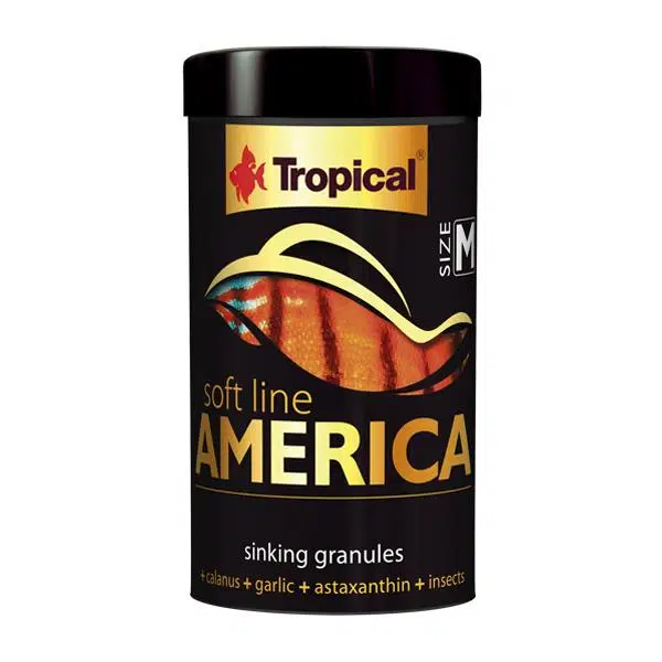 Tropical Soft Line America Size M Yumuşak Balık Yemi 60 Gr