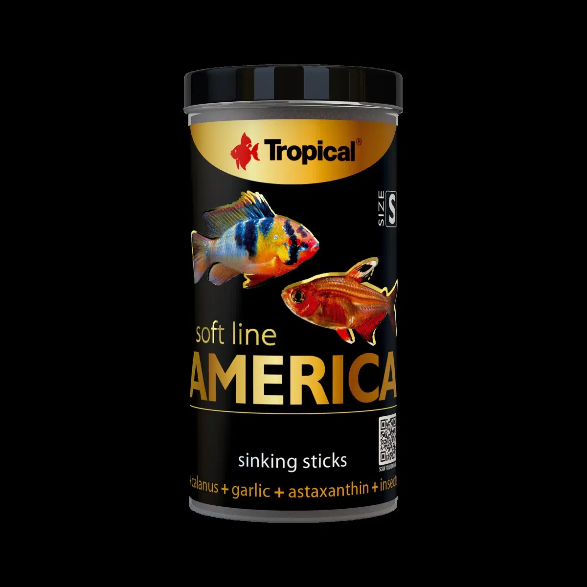 Tropical Soft Line America Size S Yumuşak Balık 56 Gr