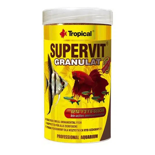 Tropical SuperVit Granulat Granül Balık Yemi 55 Gr