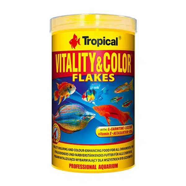 Tropical Vitality&Color Renk Arttırıcı Pul Balık Yemi 20 Gr