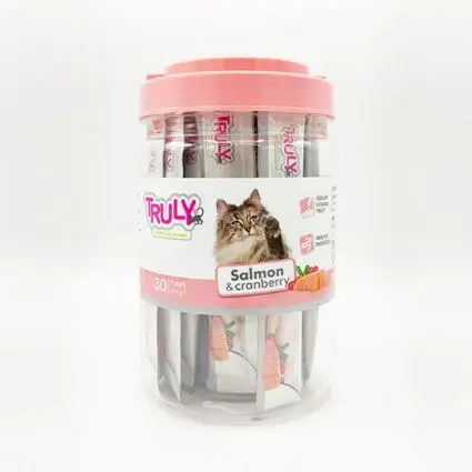 Truly Somon ve Kızılcıklı Yetişkin Kedi Ödül Maması 30 X 14 gr