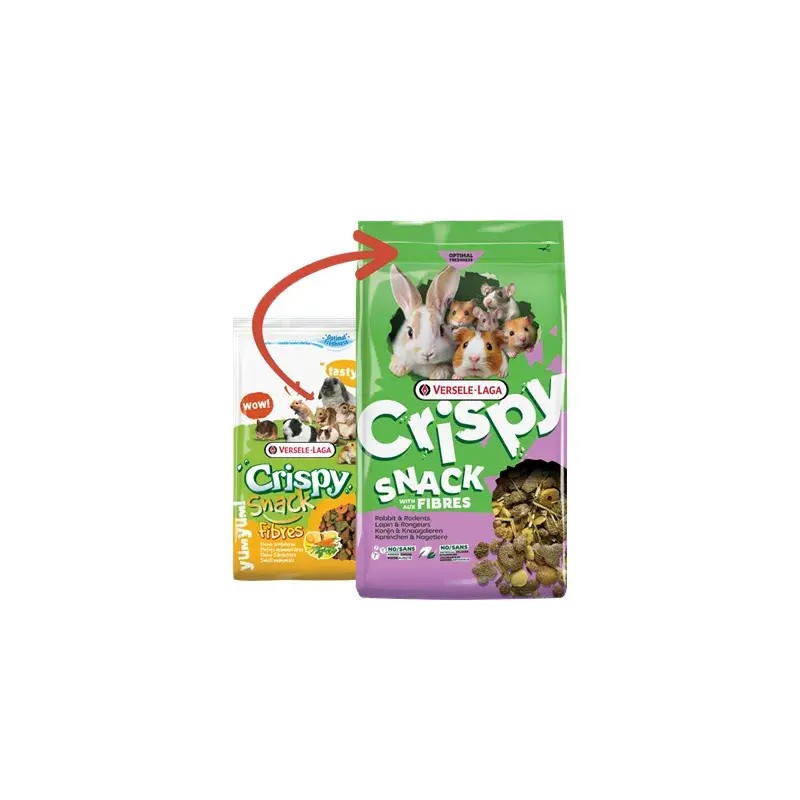 Versele Laga Crispy Snack Fıbres Kemirgen Yemi 550 Gr